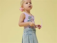 Name It badedragt pink frosting med Stitch